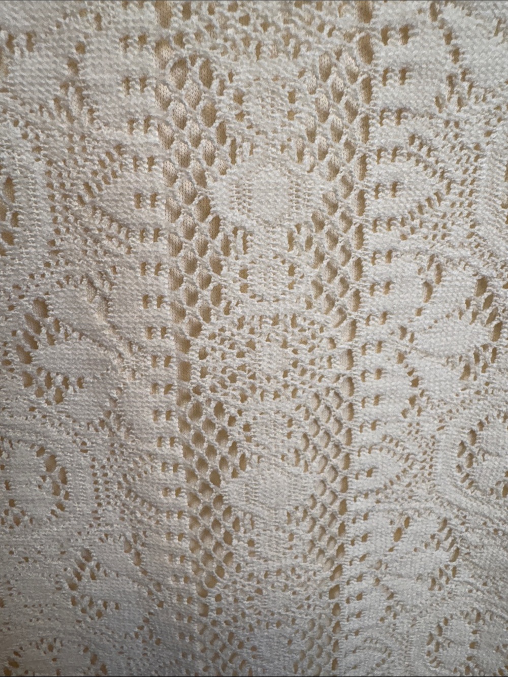 No Boundaries Cream Lace Racerback Maxi Dress - Picture 5 of 11